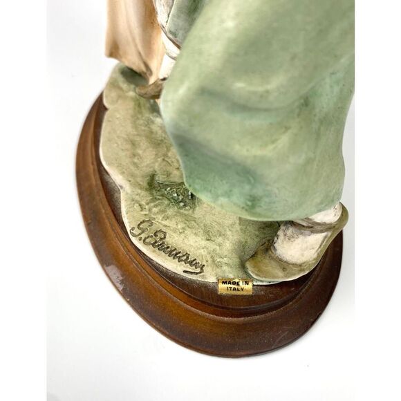 Vintage Giuseppe Armani Courting the Maiden Figurine 10 inch Made in Italy Rare - Picture 7 of 9